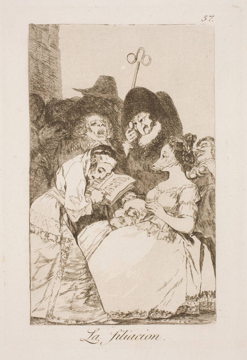 Stamtræet by Francisco de Goya