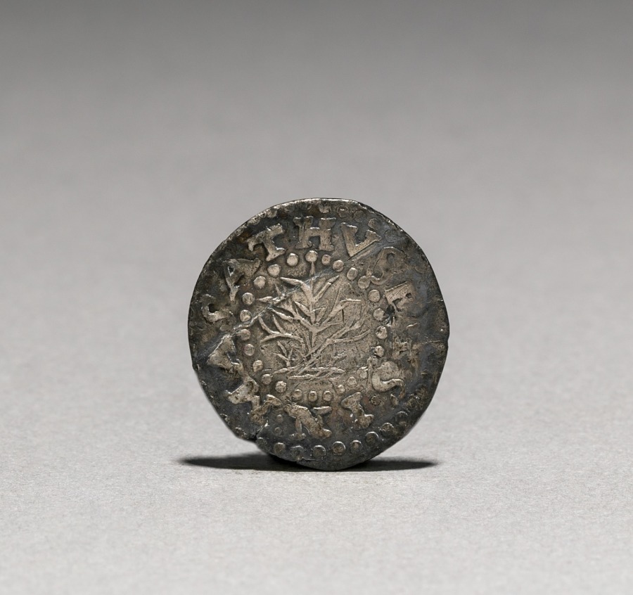 Oak Tree Two Pence (obverse) by John Hull