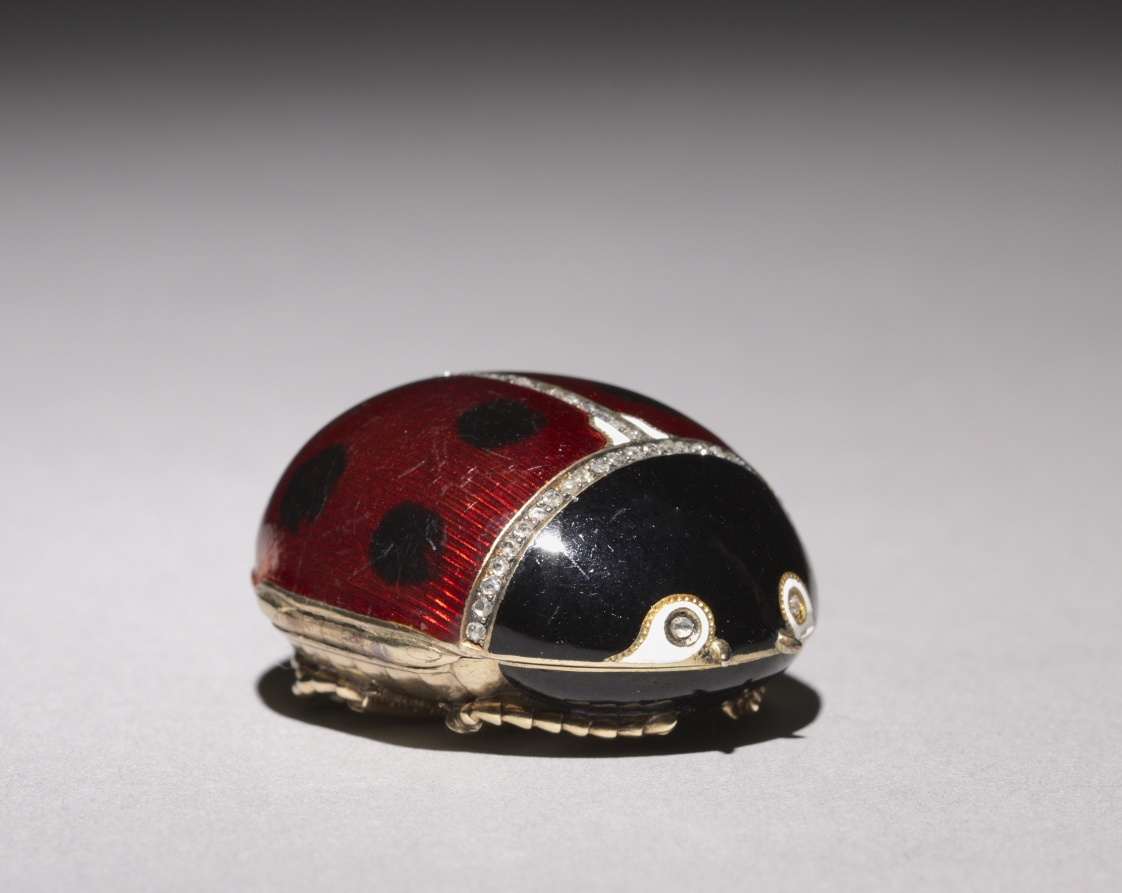 Ladybird Beetle Pillbox by House of Fabergé