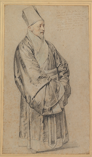 Portrait of Nicolas Trigault in Chinese Costume by Peter Paul Rubens