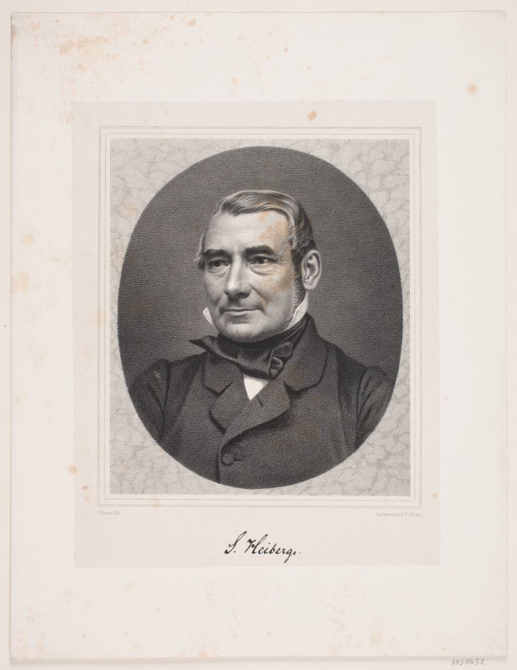 Søren Johan Heiberg by Peter Henrik Gemzøe