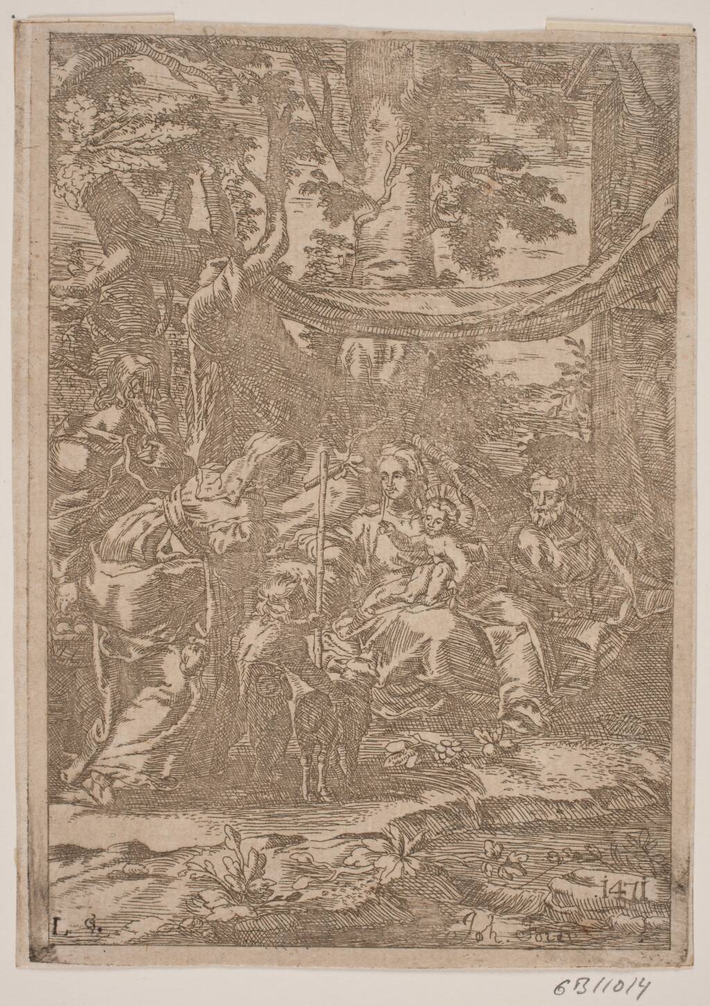 Den hellige familie by Johanna Fosie